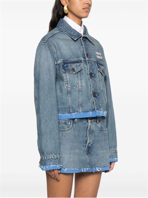 Denim jacket MIU MIU | GWB24716T1F0013